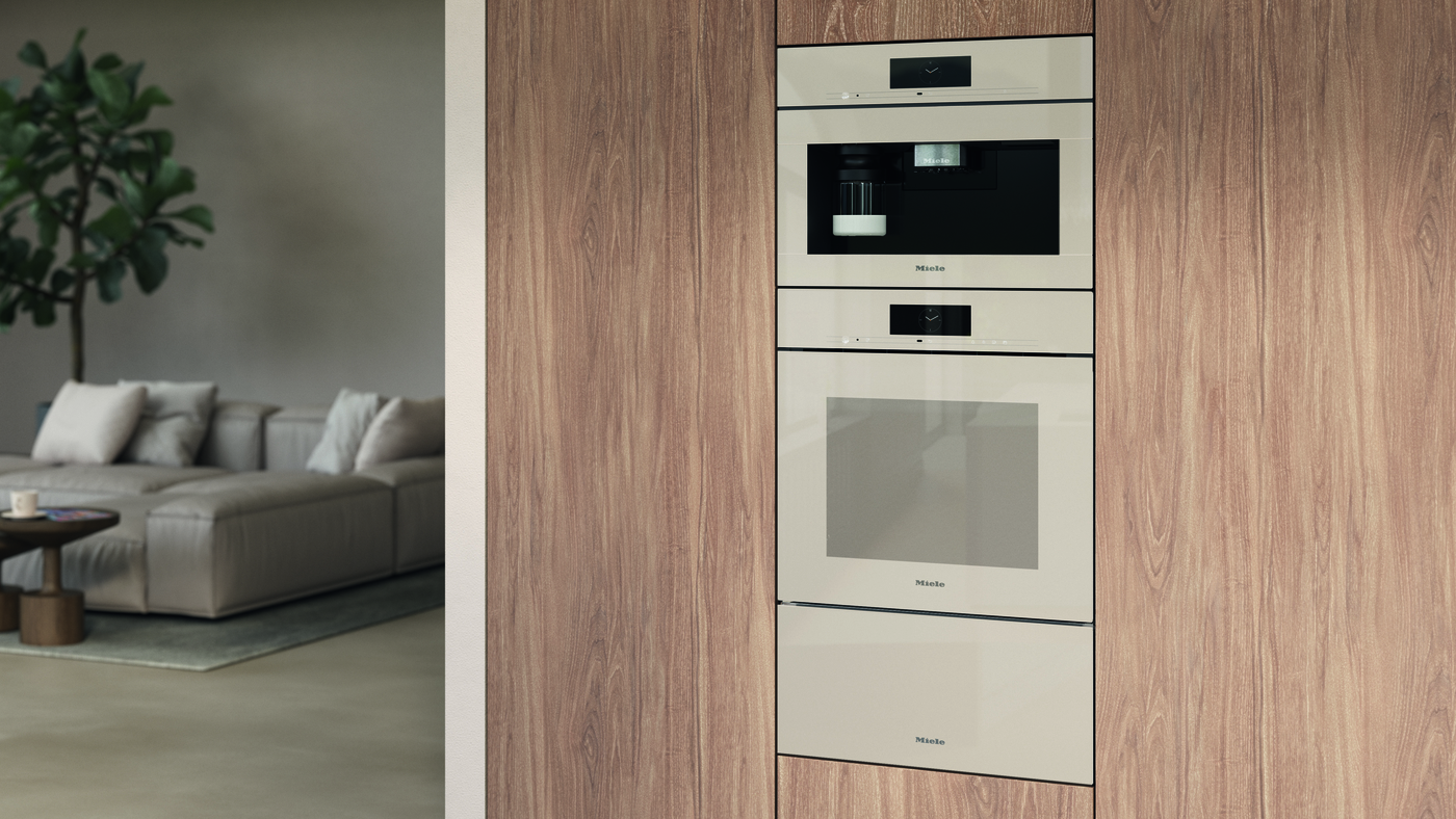 Miele inbouwapparatuur Pearl Beige
