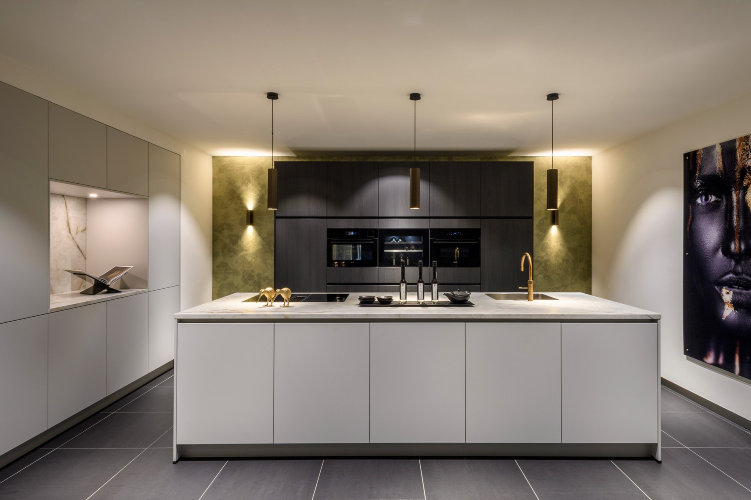 Mooie luxe keuken