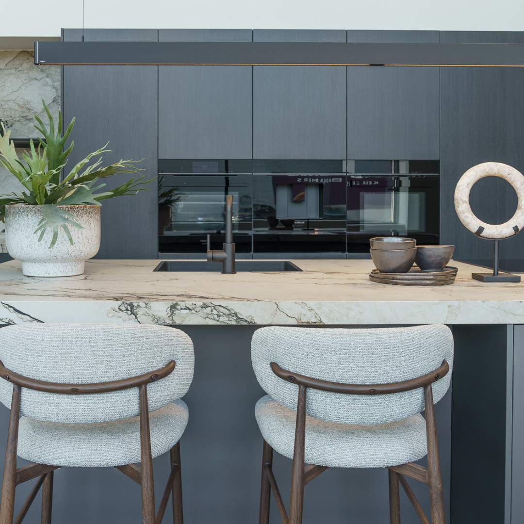 Industriele houtlook keukens