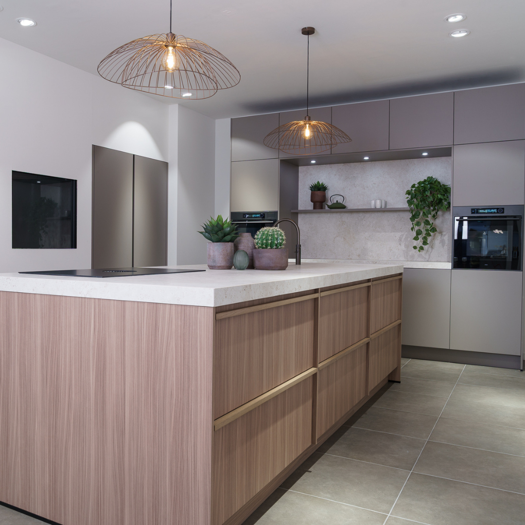 Japandi beige keuken