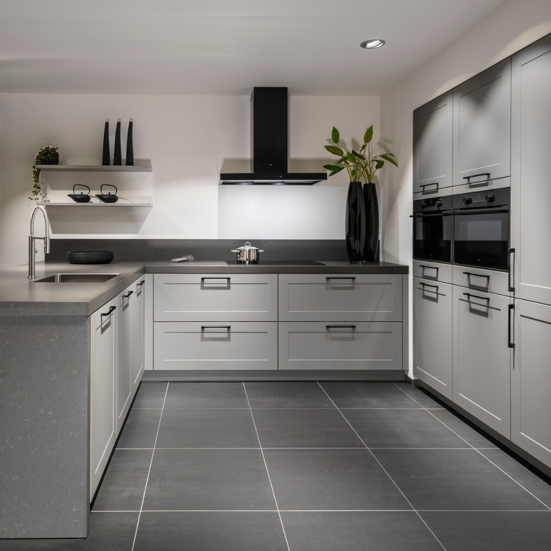 Landelijke compacte keuken